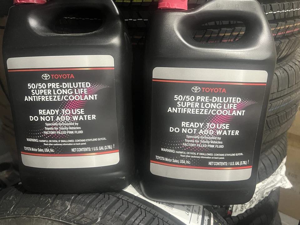 Refrigerante anticongelante rosa Super Long Life Toyota/Lexus, OEM nuevo Foto 4 de 4
