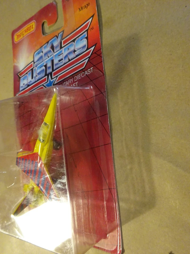 Vintage 1988 Matchbox Sky Busters Mirage SB3 Military Aircraft - Image 4 of 4