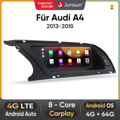 8.8''Android 13 Autoradio Carplay Für Audi A4/A5/B8/S4 GPS Navi WIFI BT SWC 4+64G