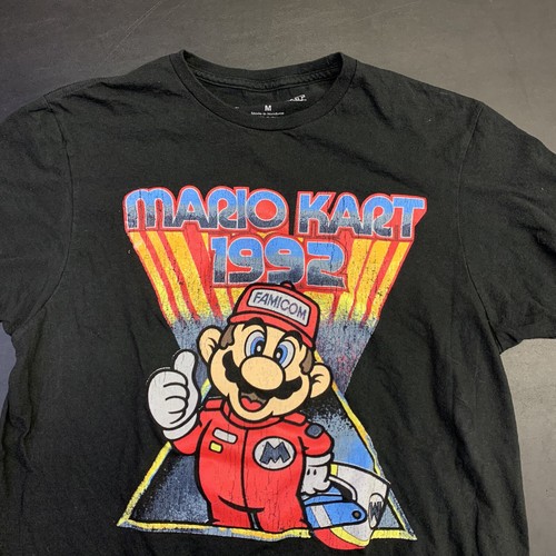 Adult Nintendo Mario Kart Shirt M Black 