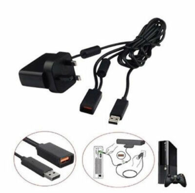 Microsoft Xbox 360 Kinect Sensor Model 1414 Mains Power Adapter UK