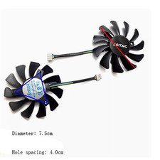 Graphics Card Cooling Dual Fan GA81O2U For ZOTAC GeForce GTX 970 4GB Accessories