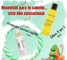 Duo Oleo de argan by Terramar 120ml y suero protector de calor