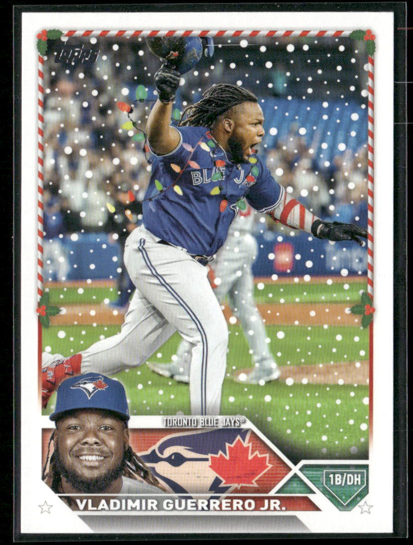 2023 Topps Holiday Necklace Variation #H92 Vladimir Guerrero Jr. Blue Jays