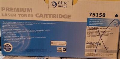 Elite Image 75158 Toner for Brother TN540