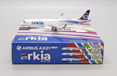 JC Wings 1:400 Arkia Israeli Airlines 4X-AGN Airbus A321-Neo Modellflugzeug