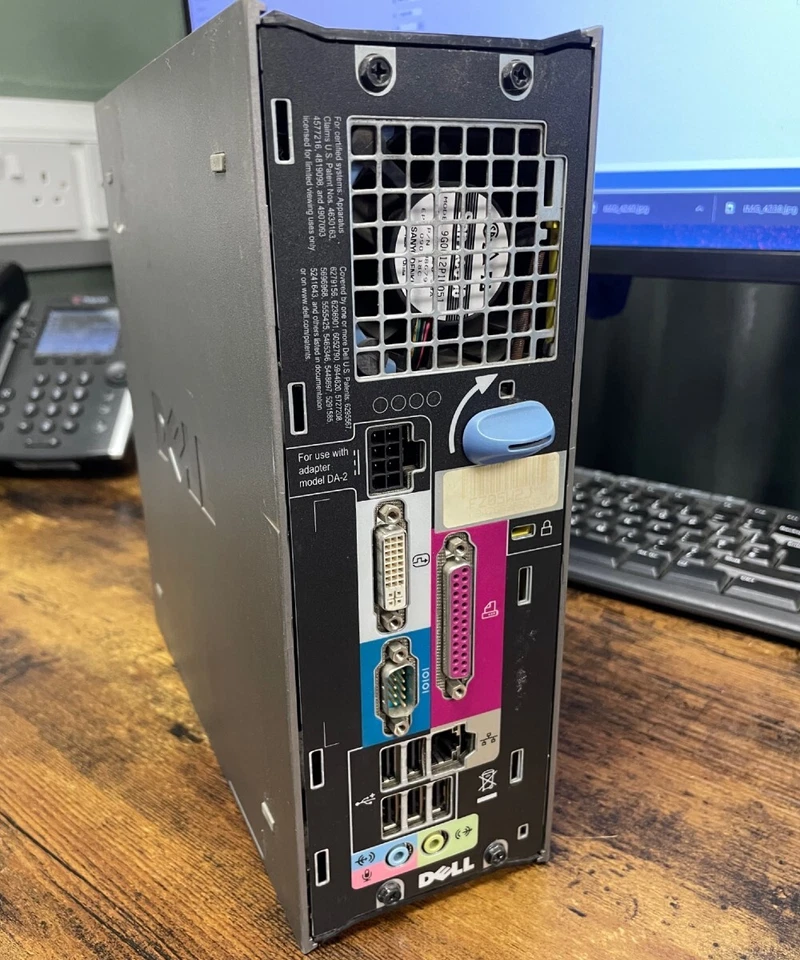 Dell Optiplex 745 Barebones Desktop PC USB DVI Ports - No HDD, RAM or PSU - Image 2 of 3