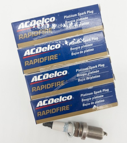 Spark Plugs set of 4 AC5 Platinum Acdelco for Barina Astra Viva Nissan Terrano D - Picture 4 of 4