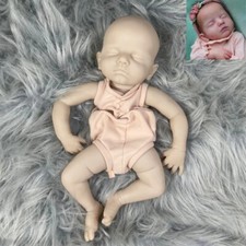 MRB 19 Inch Vinyl Reborn Doll Kit Sleeping Newborn Lifelike Unfinished Unpainted