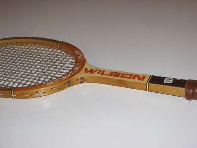 Lot de 4 ancienne bois raquette tennis - Collection