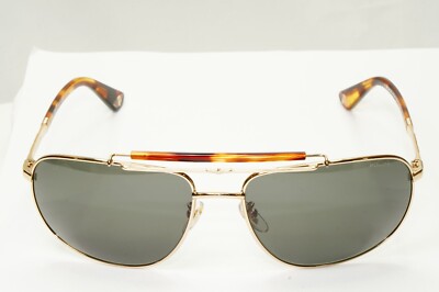Police Sunglasses Gold Pilot Brown Green Metal SPL D44 Origins 45