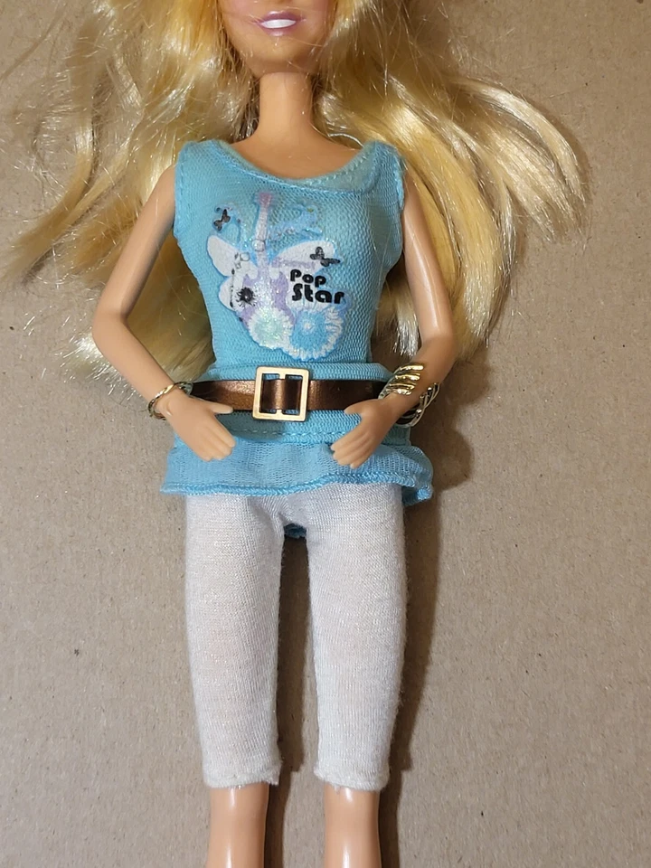Figura Muñeca Disney Hannah Montana Miley Pop Star 12" C212 Foto 2 de 4