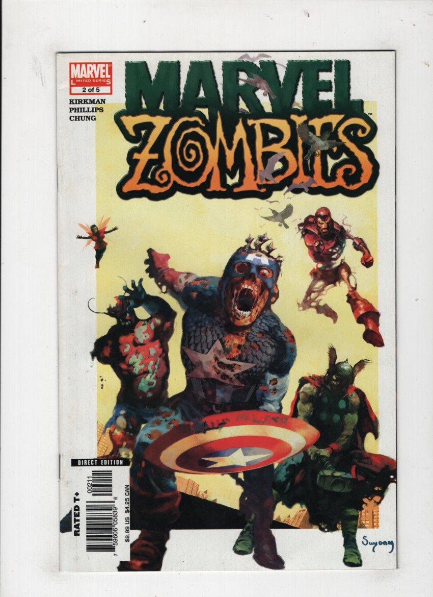 Marvel Zombies #2 Kirkman 2005 Suydam Hi res Scans | eBay