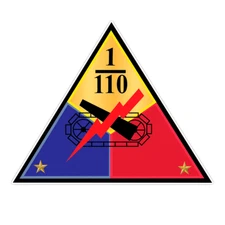 11th Armored Division Bumper Sticker Military Vinyl Soldier Decal 5"