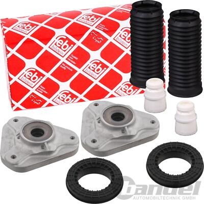 2x FEBI DOMLAGER+PROTECTION KIT VORNE VORDERACHSE für MERCEDESE KLASSE W212 S212