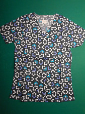NEW "ALL HEART" Medical Scrub Shirt SMALL