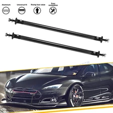 Set Durability Front Bumper Lip Strut Rod Tie Bar Stabilizer For Tesla Cadillac