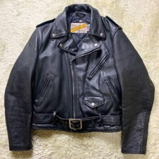 Schott Perfecto Double Leather Riders Jacket Size 38  Made in USA