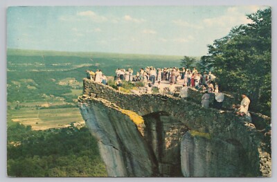 Postcard Famous Lovers Leap Rock City Gardens Lookout Mtn. Chattanooga Tenn