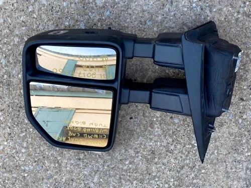 2015-2018 Ford F150 Power Telescopic Passenger Side View Mirror Chrome Cap OEM