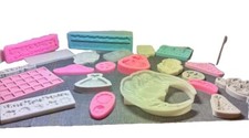 Mould Mold Silicone Lot Of 23 Various Moon Ca...