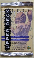 1993 Upper Deck Football Pack Lawrence Taylor Dan Marino Emmitt Smith Drew Bleds