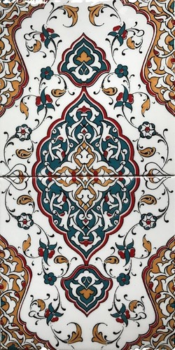 英国H&R Johnson 150角タイル 23枚セット　花柄 ピンク×ブルー Vintage H&r Johnson Tiles - Etsy