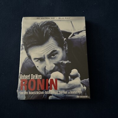 Ronin 4K / Blu Ray w OOP Slipcover Kino Lorber 1998 Robert De Niro U.S. Release