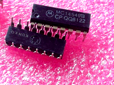 Circuit Intégré (IC) MC14549BCP Motorola - 16 Broches - Lot De 5 Pièces Neuf - Référence #98HY