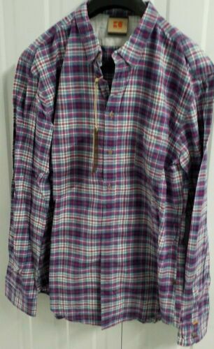 Chemise Hugo Boss EslimE Multicolore - Taille M (IT 50) - Neuf Avec étiquettes