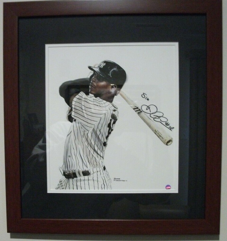 DIDI GREGORIUS SIGNED ORIGINAL ART - YANKEES - STEINER SPORTS COA - FIORENTINO 