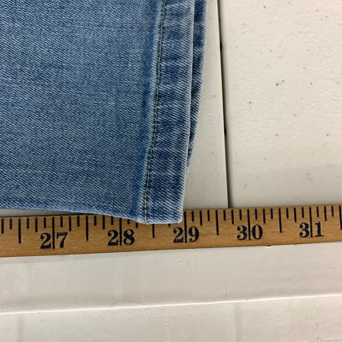 Top Man Skinny Denim Jeans Women's Size 28S Blue Mid Rise Medium Wash 5-Pocket - Picture 9 of 10
