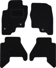 Schwarze Velours-Fußmatten für: Nissan Pathfinder R51 SUV (2004-2014)