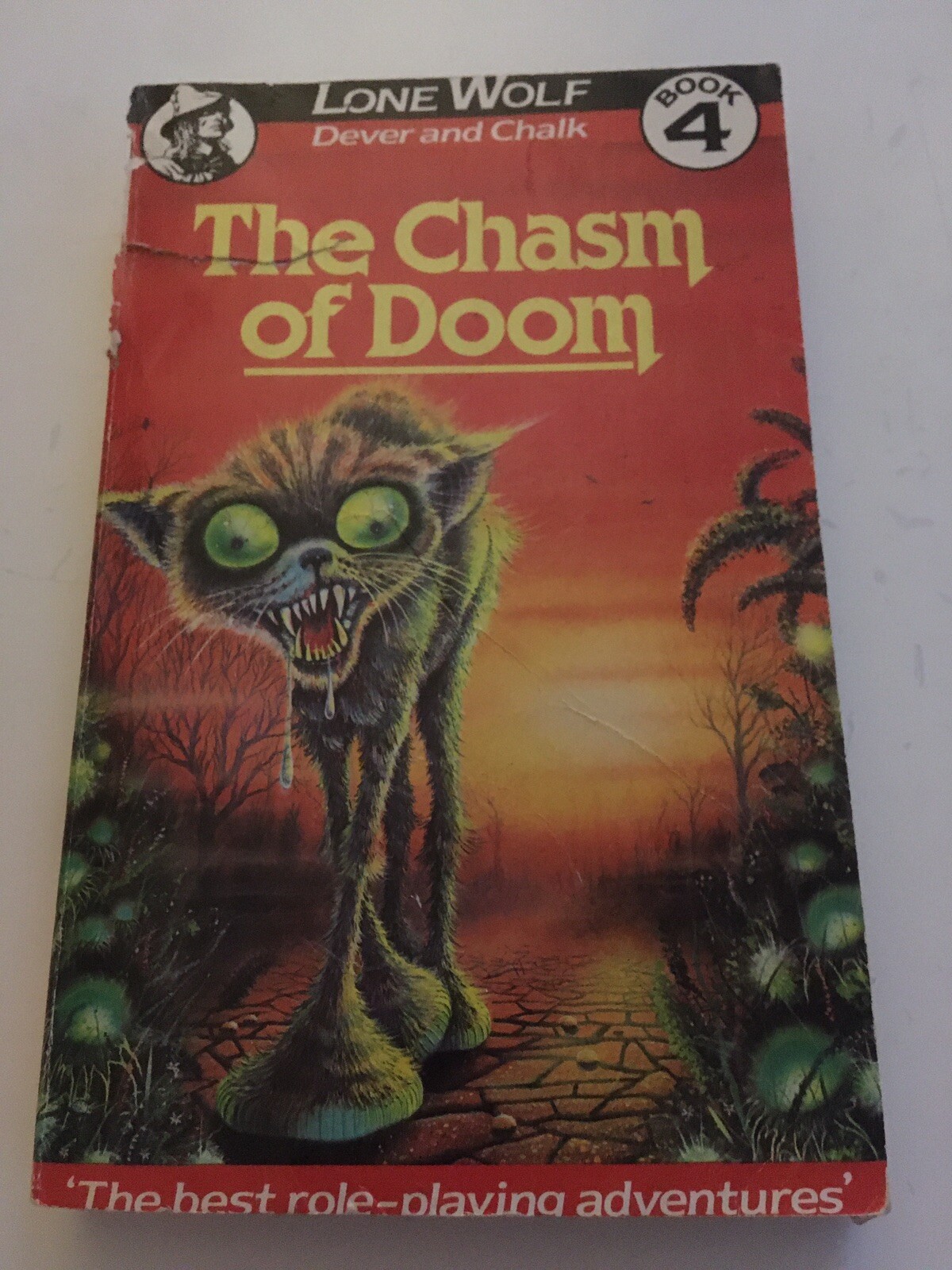 The Chasm of Doom Joe Dever Lone Wolf #4