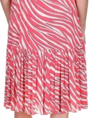 NWT $175 MICHAEL Michael Kors Womens Geranium Animal Print Sundress L - Picture 4 of 4