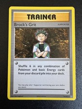 Brock's Grit 74/108 Uncommon Evolutions Pokemon NM