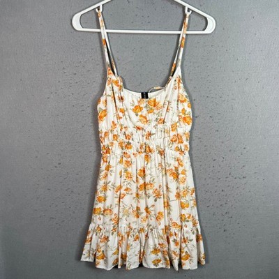 Minkpink Floral Sundress Womens Size Small Pleated