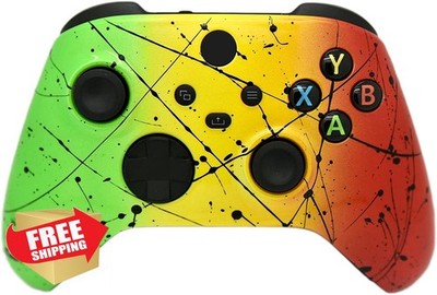 ProControllers LLC Xbox Rasta Fade Controller
