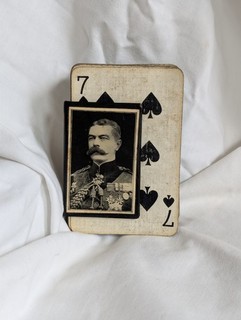 Antique Lord Kitchener "In Memoriam" Playing Cards & Case – WW1 Era History