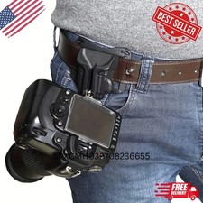 Holster Hanger Quick Strap Waist Belt Buckle Button Mount Clip Camera Video Bags