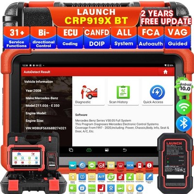 2026 Launch CRP919XBT PRO KFZ OBD2 Diagnosegerät Scanner ECU Coding Program