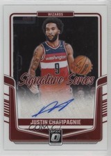 2024 Panini Donruss Optic Signature Series Justin Champagnie #SS-JUS Auto 0yp5