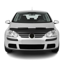 Car Bonnet Mask Hood Bra For Vw Rabbit Gti 2006-2009 Black 1 Pc