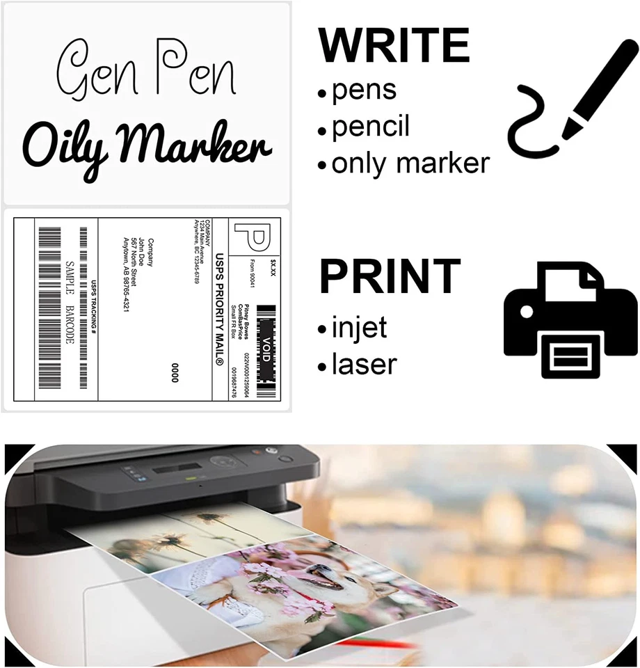 1000 Blatt DIN A4 Etiketten Bögen Klebeetiketten selbstklebend Versandetiketten - Bild 3 von 4