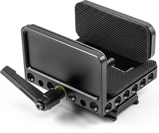 Abrazadera para rifle con trípode y cabeza de bola para tiro preciso