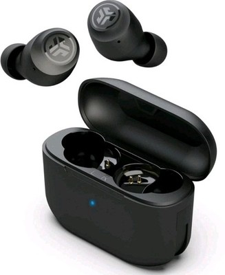 New JLab GO POP+ True Wireless Bluetooth Earbuds Black EBGAIRPOPRBLK124
