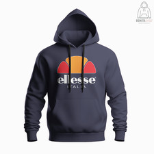ELLESSEE Fashion Logo HOODIE Funny Made In USA Size S-3XL