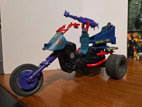 Gi Joe Dreadnok Cycle 1987 Vintage Hasbro 3.75 ARAH 80s Toys Cobra