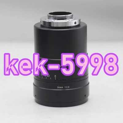 1PC Gebraucht Myutron FV3526L-C 4/3'' C port macro lens  #YY