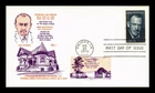 US COVER JOHN STEINBECK LITERARY ARTS SERIES FDC SALINAS CALIFORNIA HOME LIBRARY